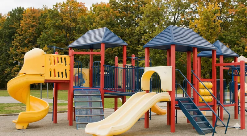 Inspeção técnica de playground e área de lazer